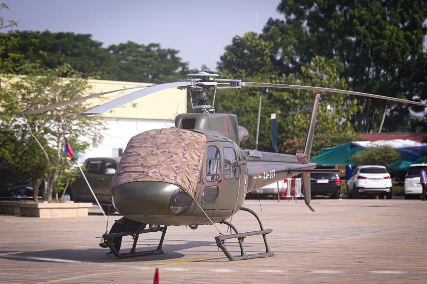 Lực lượng an ninh sẵn sàng làm nhiệm vụ.