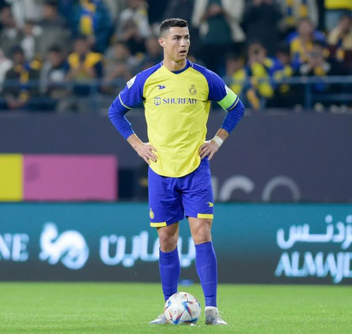 Ronaldo đang là đội trưởng Al Nassr. ẢNH: GETTY Ronaldo đang là đội trưởng Al Nassr. ẢNH: GETTY