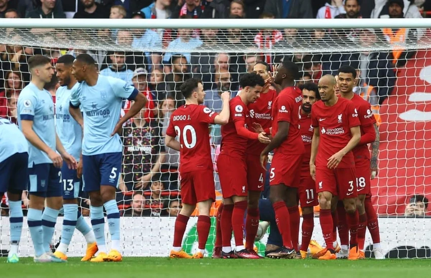 Thắng Brentford, Liverpool áp sát top 4. Ảnh: Reuters Thắng Brentford, Liverpool áp sát top 4. Ảnh: Reuters