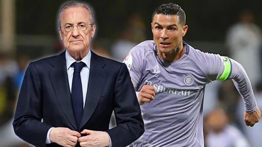 Perez không còn mặn mà đưa Ronaldo trở lại Real Madrid thi đấu. ẢNH: MIRROR Perez không còn mặn mà đưa Ronaldo trở lại Real Madrid thi đấu. ẢNH: MIRROR