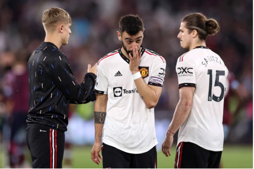 MU để thua trận thứ 2 liên tiếp tại Premier League. Ảnh: GETTY MU để thua trận thứ 2 liên tiếp tại Premier League. Ảnh: GETTY