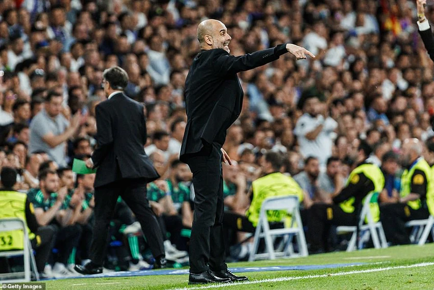 Pep Guardiola là bậc thầy chiến thuật nhưng ông rất thường xuyên thử nghiệm chiến thuật trong các trận cầu quan trọng. ẢNH: GETTY Pep Guardiola là bậc thầy chiến thuật nhưng ông rất thường xuyên thử nghiệm chiến thuật trong các trận cầu quan trọng. ẢNH: GETTY