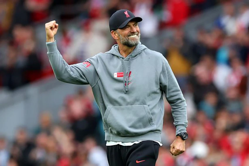 Klopp rất vui khi Liverpool thắng 6 trận liên tiếp. ÀNH: GETTY Klopp rất vui khi Liverpool thắng 6 trận liên tiếp. ÀNH: GETTY