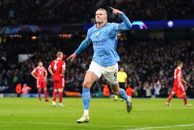 Erling Haaland nhiều khả năng sẽ tự phá vỡ kỷ lục của chính mình. Ảnh: Getty Erling Haaland nhiều khả năng sẽ tự phá vỡ kỷ lục của chính mình. Ảnh: Getty