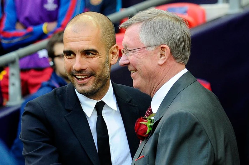 Nhiều người coi Pep Guardiola còn giỏi hơn Sir Alex Ferguson. ẢNH: GETTY Nhiều người coi Pep Guardiola còn giỏi hơn Sir Alex Ferguson. ẢNH: GETTY