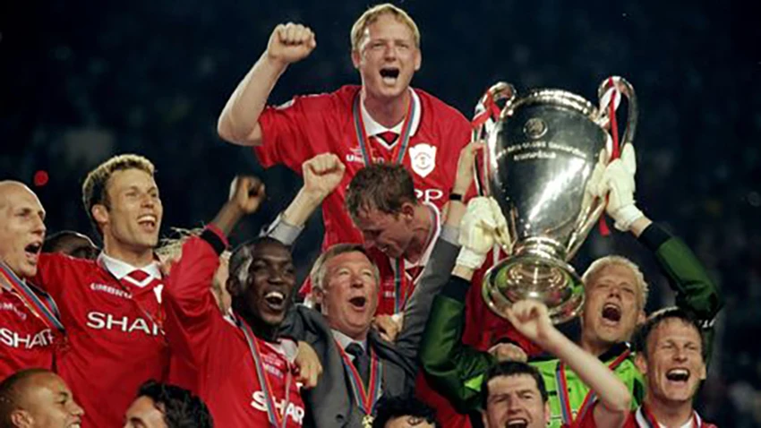 MU từng 3 lần vô địch Champions League, trong đó có 2 lần dưới thời Sir Alex Ferguson. ẢNH: GETTY