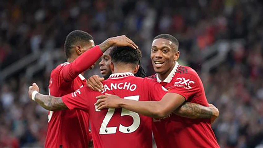MU đã trở lại Champions League sau 1 mùa giải vắng mặt. ẢNH: GETTY