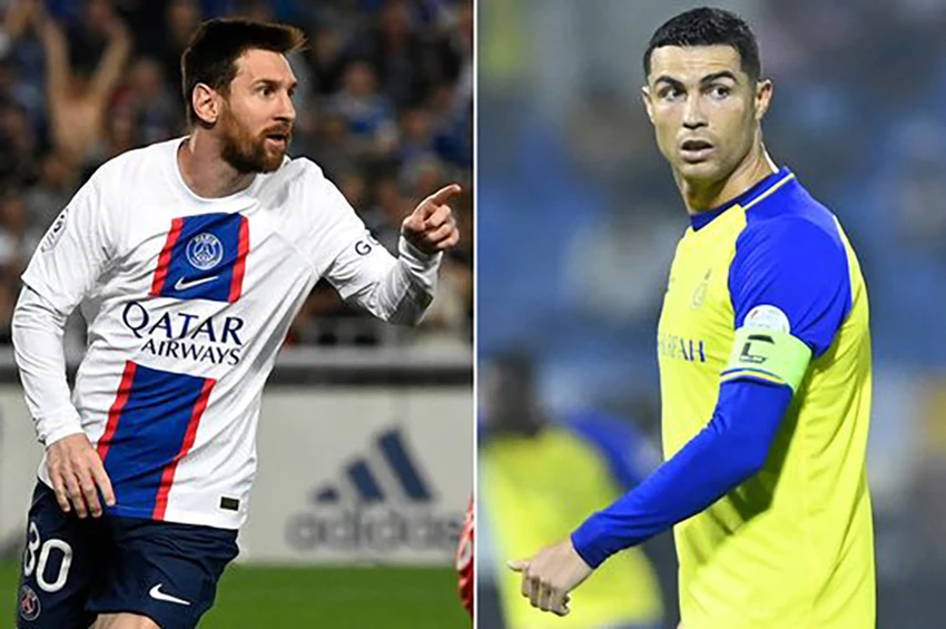 Người hâm mộ tiếp tục so sánh Ronaldo và Messi. ẢNH: DAILY STAR Người hâm mộ tiếp tục so sánh Ronaldo và Messi. ẢNH: DAILY STAR