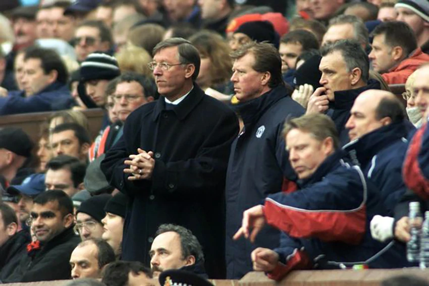 Bộ đôi Sir Alex Ferguson và Steve McClaren cùng bị Roy Keane mỉa mai. ẢNH: PA