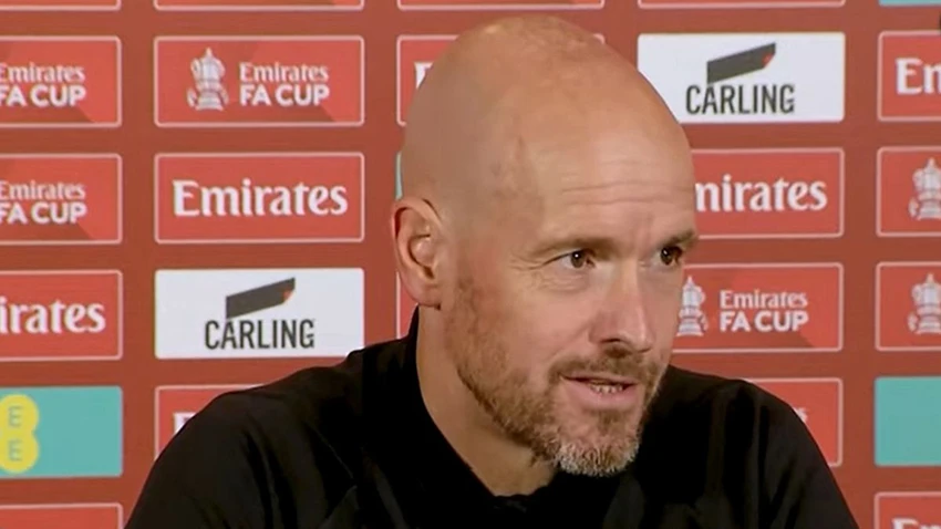Ten Hag chưa xác định đâu là trận đấu lớn nhất sự nghiệp của ông. ẢNH: MIRROR Ten Hag chưa xác định đâu là trận đấu lớn nhất sự nghiệp của ông. ẢNH: MIRROR