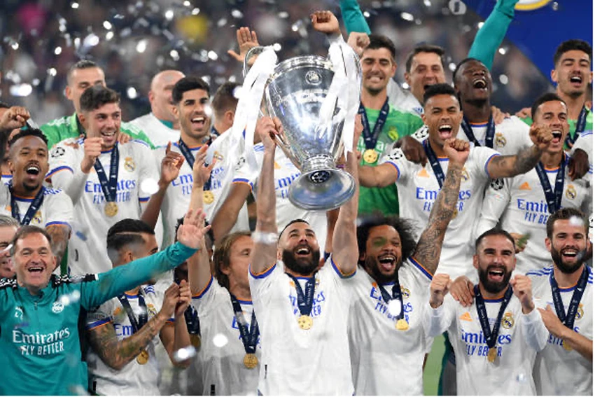Benzema quyết định rời Real sau 14 năm gắn bó. Ảnh: GETTY Benzema quyết định rời Real sau 14 năm gắn bó. Ảnh: GETTY