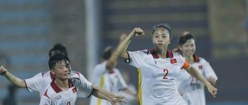 Nữ Việt Nam thắng dễ Lebanon. Ảnh: AFC Nữ Việt Nam thắng dễ Lebanon. Ảnh: AFC