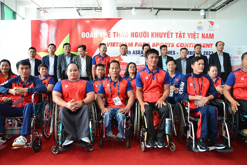 Đoàn thể thao người khuyết tật Việt Nam. Đoàn thể thao người khuyết tật Việt Nam.