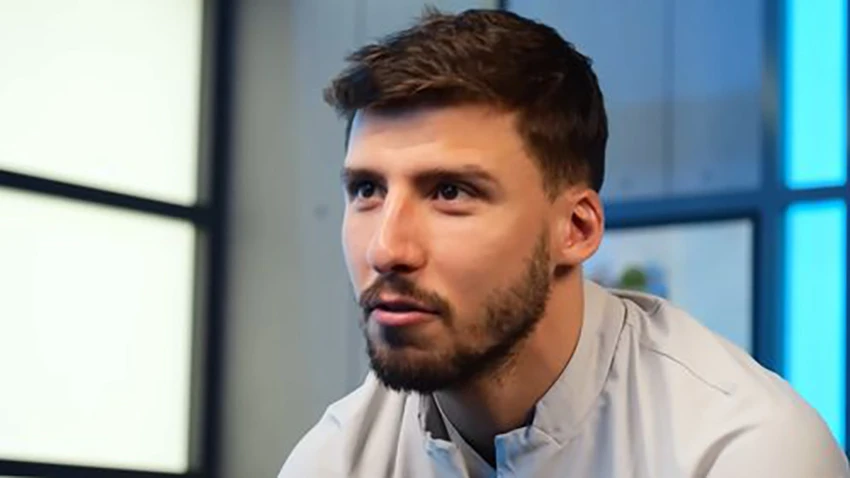 Ruben Dias là trung vệ trụ cột của Man City. ẢNH: GETTY