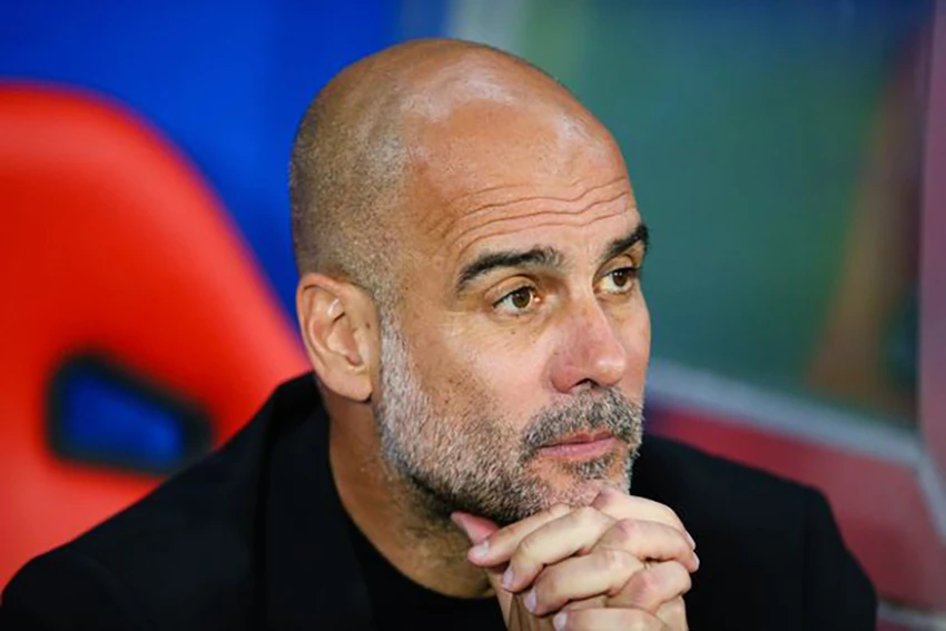 Pep Guardiola không còn suy nghĩ quá nhiều. ẢNH: GETTY Pep Guardiola không còn suy nghĩ quá nhiều. ẢNH: GETTY