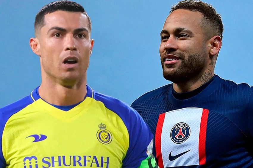 Neymar có thể nhận mức lương ngang bằng với Ronaldo nếu đến Saudi Arabia thi đấu. ẢNH: MIRROR Neymar có thể nhận mức lương ngang bằng với Ronaldo nếu đến Saudi Arabia thi đấu. ẢNH: MIRROR