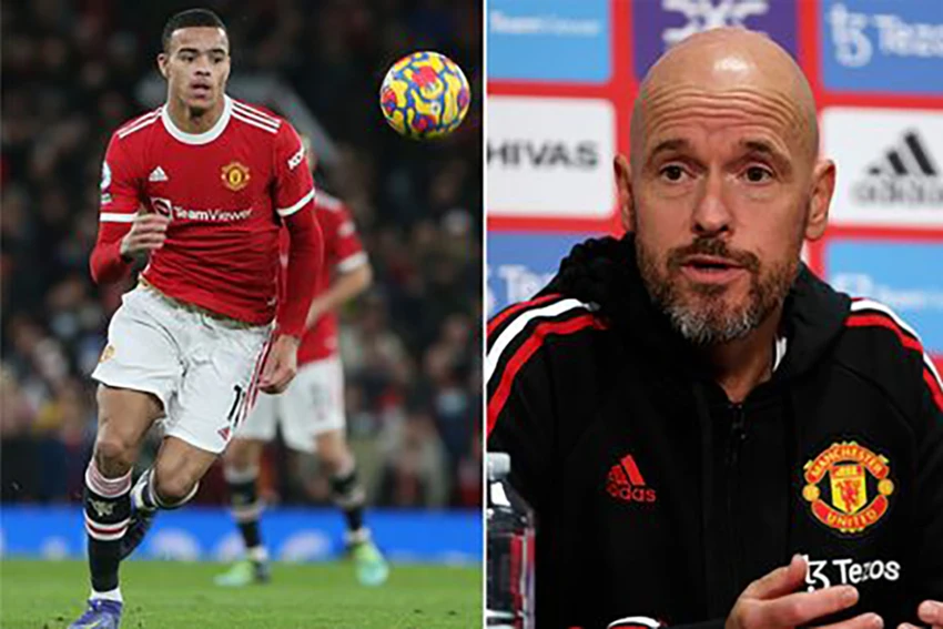 HLV Erik Ten Hag chào đón sự trở lại của Greenwood. ẢNH: DAILY STAR HLV Erik Ten Hag chào đón sự trở lại của Greenwood. ẢNH: DAILY STAR