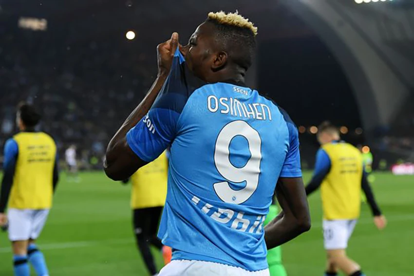 Victor Osimhen có giá rất cao. ẢNH: GETTY Victor Osimhen có giá rất cao. ẢNH: GETTY