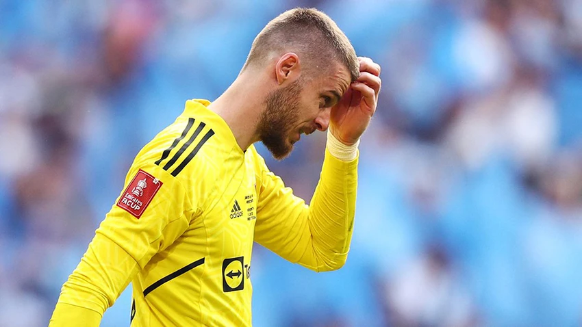 Tương lai của De Gea tại MU bấp bênh hơn bao giờ hết. ẢNH: GETTY