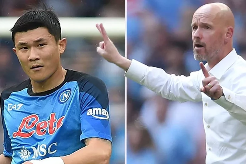 Ten Hag phải thay đổi mục tiêu sau khi Kim Min-jae thất hứa với MU. ẢNH: MIRROR Ten Hag phải thay đổi mục tiêu sau khi Kim Min-jae thất hứa với MU. ẢNH: MIRROR