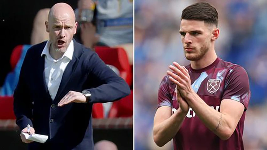 Ten Hag tức giận lãnh đạo MU vì ông không thể xúc tiến thương vụ mùa Rice. ẢNH: MIRROR Ten Hag tức giận lãnh đạo MU vì ông không thể xúc tiến thương vụ mùa Rice. ẢNH: MIRROR