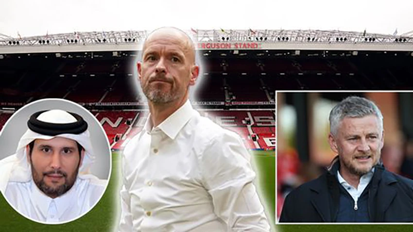 Sheikh Jassim sẽ mang Solskjaer trở lại MU nhưng không phải thay thế cho Ten Hag. ẢNH: MIRROR Sheikh Jassim sẽ mang Solskjaer trở lại MU nhưng không phải thay thế cho Ten Hag. ẢNH: MIRROR