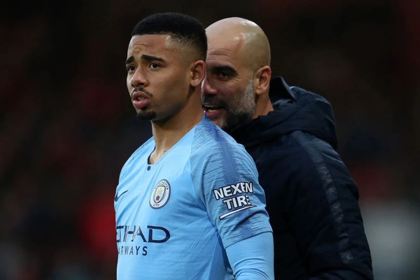 Jesus quyết định rời Man City vì hành động khó hiểu của Pep Guardiola. ẢNH: GETTY Jesus quyết định rời Man City vì hành động khó hiểu của Pep Guardiola. ẢNH: GETTY