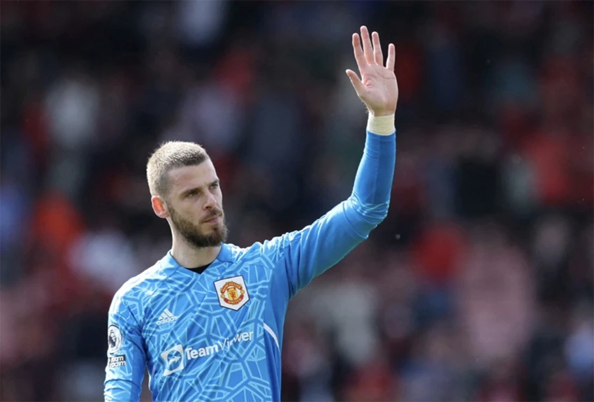 MU không còn phải trả cho De Gea mức lương 375.000 bảng Anh/tuần. ẢNH: REUTERS MU không còn phải trả cho De Gea mức lương 375.000 bảng Anh/tuần. ẢNH: REUTERS
