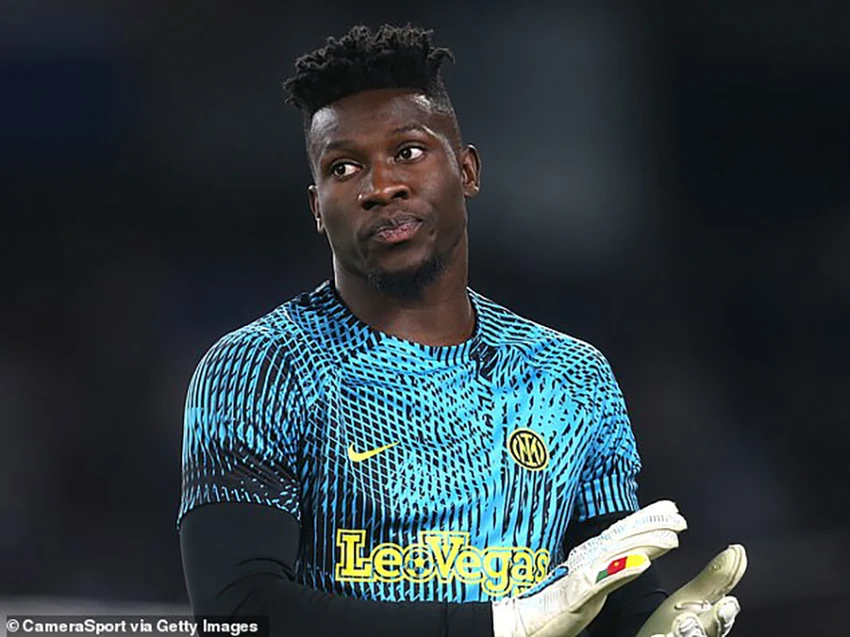 Onana là mục tiêu số 1 của MU nhằm thay thế De Gea. ẢNH: GETTY Onana là mục tiêu số 1 của MU nhằm thay thế De Gea. ẢNH: GETTY