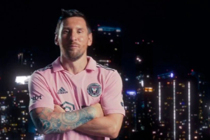 Beckham gọi việc Messi gia nhập Inter Miami là giấc mơ thành sự thật. ẢNH: INTER MIAMI