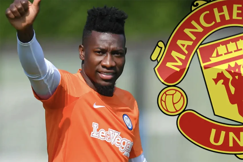 Onana sẽ là tân binh thứ hai của MU trên thị trường chuyển nhượng mùa hè, sau Mason Mount. ẢNH: SUN SPORTS Onana sẽ là tân binh thứ hai của MU trên thị trường chuyển nhượng mùa hè, sau Mason Mount. ẢNH: SUN SPORTS