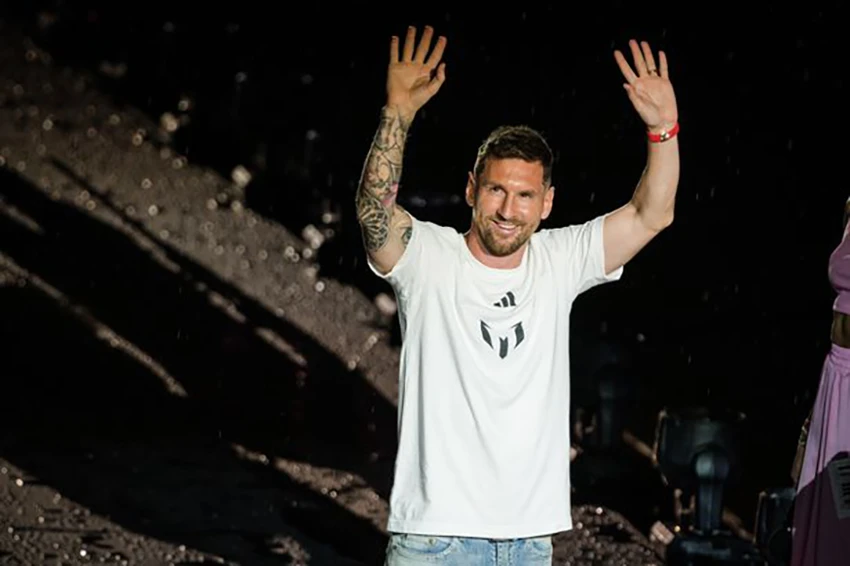 Lionel Messi trong ngày ra mắt Inter Miami. ẢNH: GETTY Lionel Messi trong ngày ra mắt Inter Miami. ẢNH: GETTY