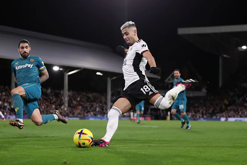 Andreas Pereira đang chơi rất hay trong màu áo Fulham. ẢNH: GETTY Andreas Pereira đang chơi rất hay trong màu áo Fulham. ẢNH: GETTY