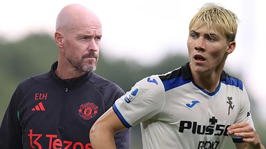 Ten Hag sắp có bản hợp đồng thứ ba trên thị trường chuyển nhượng mùa hè mang tên Rasmus Hojlund. ẢNH: MIRROR