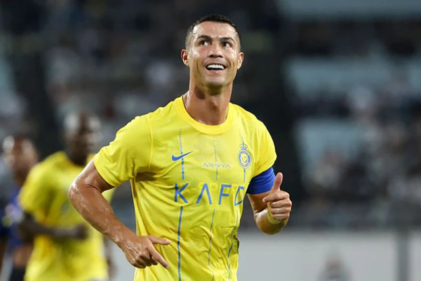 Pep Guardiola không ngờ sự xuất hiện của Ronaldo ở Saudi Arabia đã kéo theo nhiều ngôi sao rời bóng đá châu Âu. ẢNH: GETTY