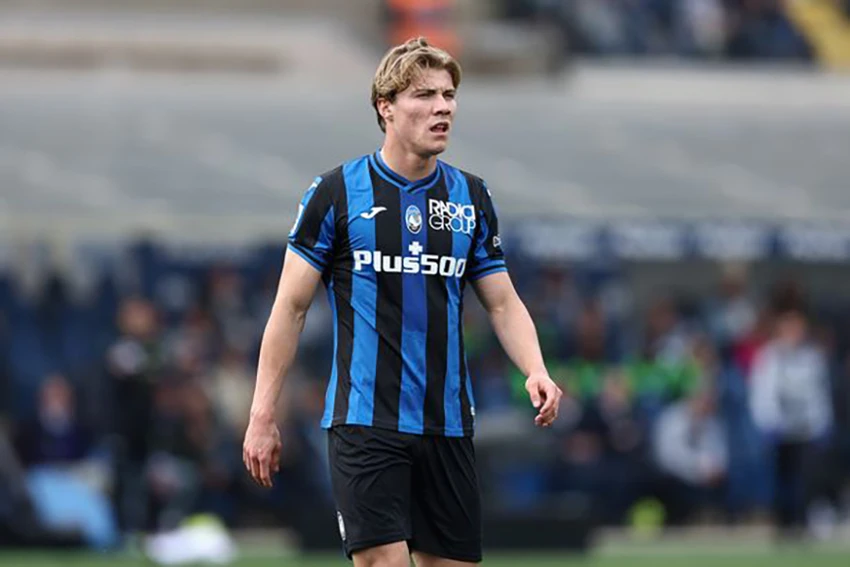 Hojlund rời Serie A chỉ sau 1 mùa giải chơi cho Atalanta. ẢNH: GETTY Hojlund rời Serie A chỉ sau 1 mùa giải chơi cho Atalanta. ẢNH: GETTY