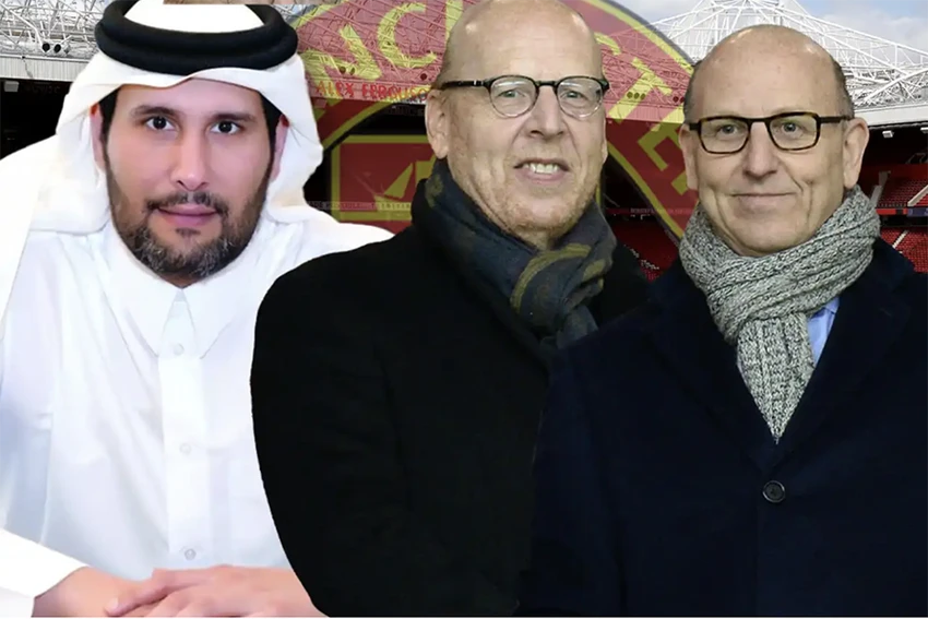 Sun Sports đưa tin, Sheikh Jassim đã nhận được "cái gật đầu" của nhà Glazer. ẢNH: SUN SPORTS Sun Sports đưa tin, Sheikh Jassim đã nhận được "cái gật đầu" của nhà Glazer. ẢNH: SUN SPORTS