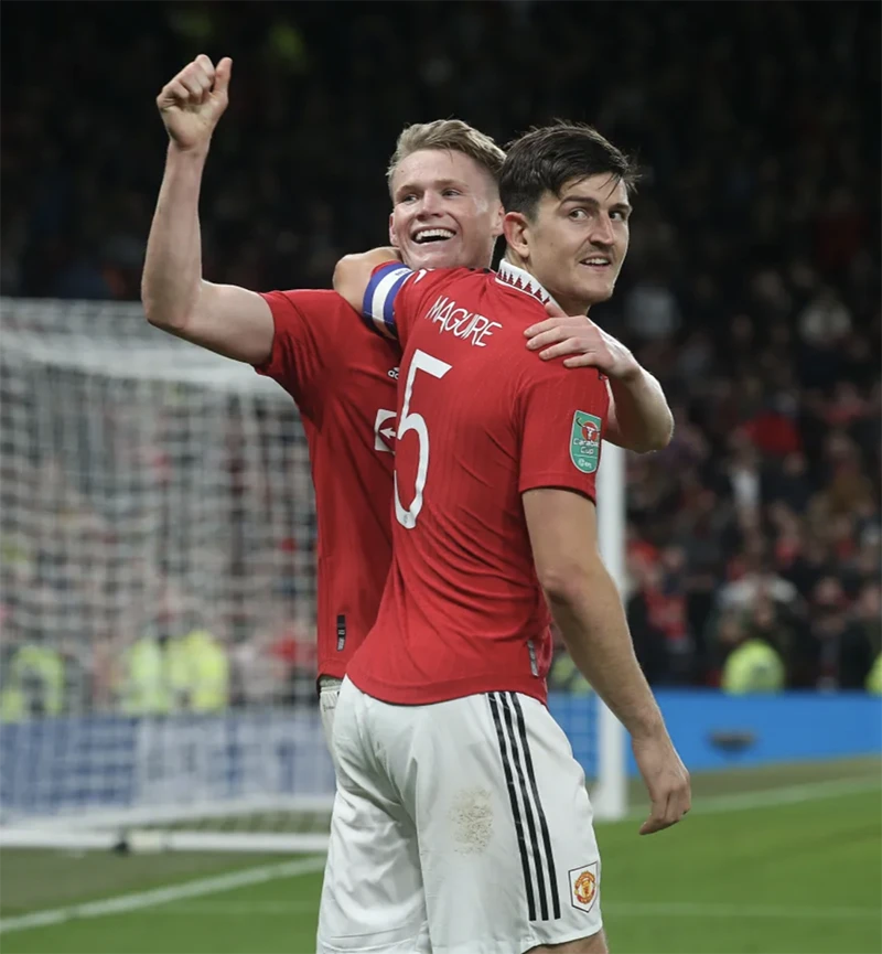West Ham muốn có cả bộ đôi Maguire và McTominay từ MU. ẢNH: GETTY West Ham muốn có cả bộ đôi Maguire và McTominay từ MU. ẢNH: GETTY