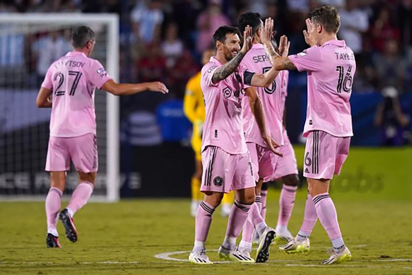 Messi đã tạo tác động to lớn lên Inter Miami nói riêng và bóng đá Mỹ nói chung. ẢNH: GETTY Messi đã tạo tác động to lớn lên Inter Miami nói riêng và bóng đá Mỹ nói chung. ẢNH: GETTY
