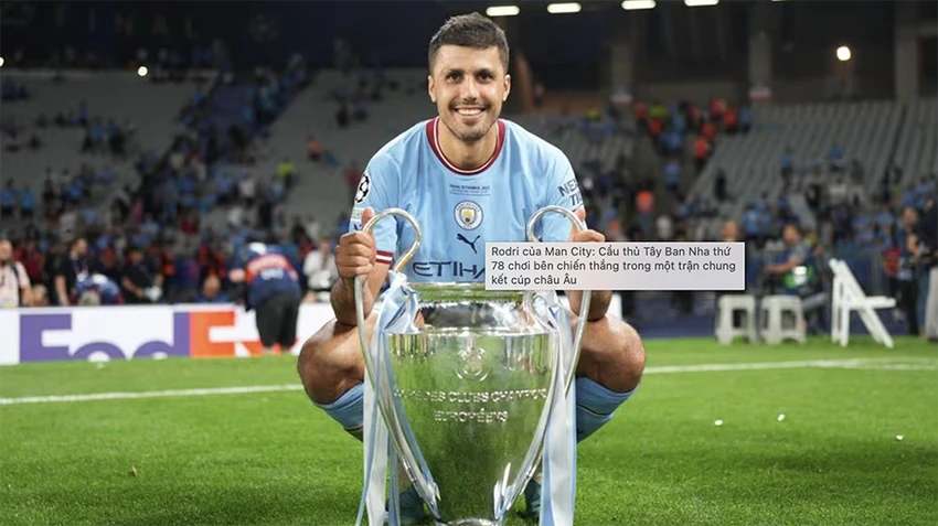 Manchester City là nhà vô địch Champions League mùa trước. ẢNH: UEFA Manchester City là nhà vô địch Champions League mùa trước. ẢNH: UEFA