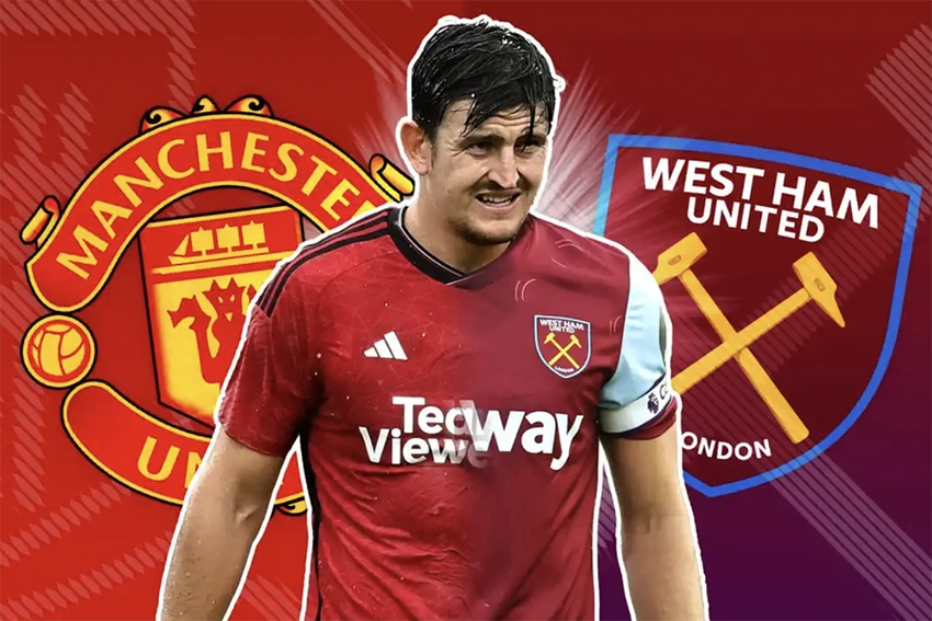MU và West Ham đã thống nhất mức phí chuyển nhượng của Maguire nhưng vấn đề lương gặp trục trặc. ẢNH: SUN SPORTS MU và West Ham đã thống nhất mức phí chuyển nhượng của Maguire nhưng vấn đề lương gặp trục trặc. ẢNH: SUN SPORTS