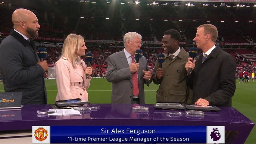 Sir Alex Ferguson có những nhận xét đáng kinh ngạc về đội cuối bảng Premier League. ẢNH: NBC SPORTS Sir Alex Ferguson có những nhận xét đáng kinh ngạc về đội cuối bảng Premier League. ẢNH: NBC SPORTS