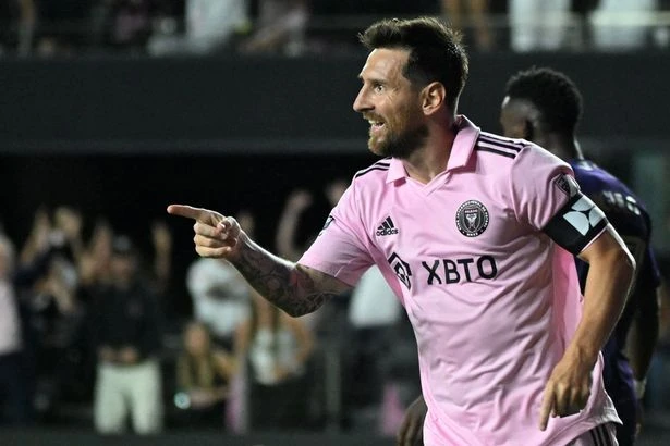 Messi đang rất hạnh phúc tại Inter Miami. ẢNH: GETTY