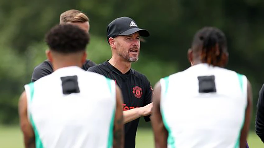 Ten Hag đang tìm cách đưa Pellistri tiếp tục "đi du học". ẢNH: GETTY Ten Hag đang tìm cách đưa Pellistri tiếp tục "đi du học". ẢNH: GETTY