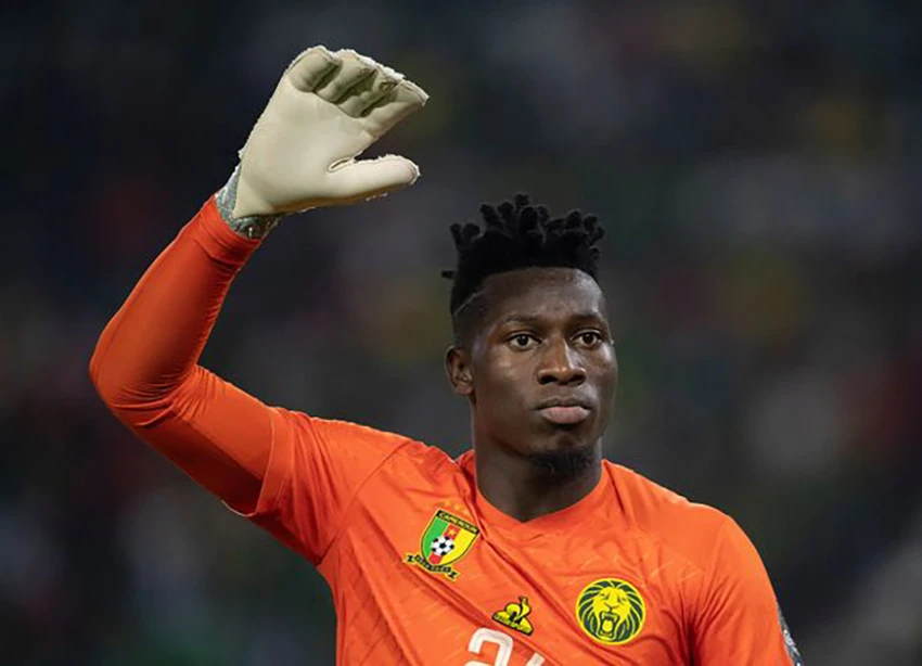 Onana đã tuyên bố giã từ đội tuyển quốc gia Cameroon vào cuối năm ngoái. ẢNH: GETTY Onana đã tuyên bố giã từ đội tuyển quốc gia Cameroon vào cuối năm ngoái. ẢNH: GETTY