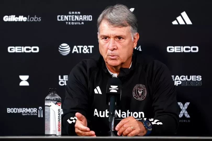 HLV Tata Martino xác nhận có thể cho nhiều cầu thủ Inter Miami nghỉ dưỡng sức, không loại trừ cả Messi. ẢNH: GETTY HLV Tata Martino xác nhận có thể cho nhiều cầu thủ Inter Miami nghỉ dưỡng sức, không loại trừ cả Messi. ẢNH: GETTY