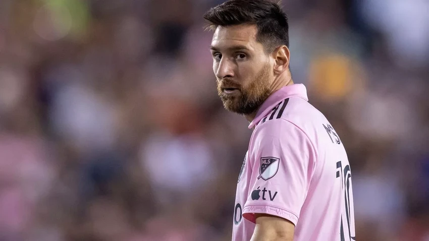 Messi rời PSG gia nhập Inter Miami vào tháng trước. ẢNH: GETTY Messi rời PSG gia nhập Inter Miami vào tháng trước. ẢNH: GETTY
