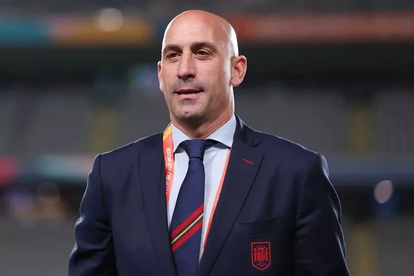 Ông Luis Rubiales là tâm điểm của vụ "Kissgate". ẢNH: GETTY Ông Luis Rubiales là tâm điểm của vụ "Kissgate". ẢNH: GETTY