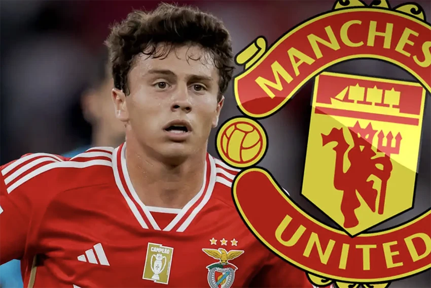 MU đang đàm phán với Benfica nhằm sở hữu Joao Neves. ẢNH: SUN SPORTS MU đang đàm phán với Benfica nhằm sở hữu Joao Neves. ẢNH: SUN SPORTS
