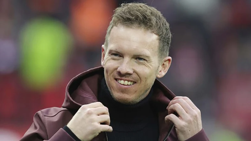 Julian Nagelsmann nhiều khả năng thay Hansi Flick dẫn dắt tuyển Đức. ẢNH: SE Julian Nagelsmann nhiều khả năng thay Hansi Flick dẫn dắt tuyển Đức. ẢNH: SE